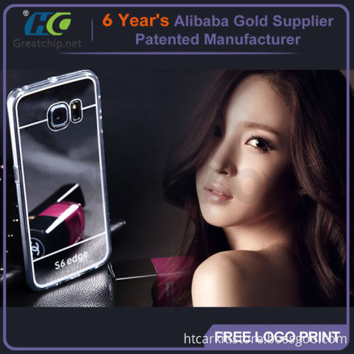 Soft TPU Mirror Case for samsung 7 for samsung s7 edge